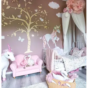 Vægdekoration Cut It Now Wall Decor Tree With Birds image-2