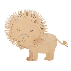 Wooden wall decoration safari Cut It Now Safari image-0