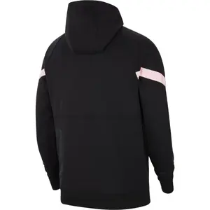 Camisola com capuz e 1/2 fecho de correr PSG Dri-FIT Fleece 2021/22 image-1