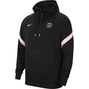 Camisola com capuz e 1/2 fecho de correr PSG Dri-FIT Fleece 2021/22 image-0