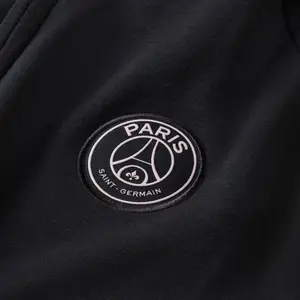 Camisola com capuz e 1/2 fecho de correr PSG Dri-FIT Fleece 2021/22 image-2
