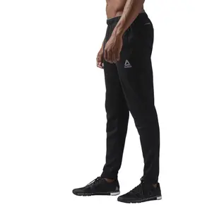 Jogging Trousers Reebok Workout Ready Stacked Logo Trackster image-4