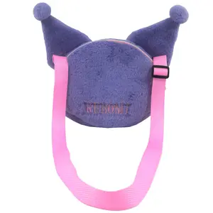 Plush Shoulder Bag Cyp Brands Hello Kitty Kuromi image-1