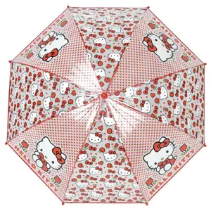 Manual transparent umbrella Cyp Brands Hello Kitty image-0