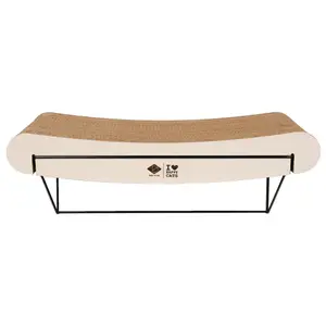 Rascador de pared curvado de cartón D&D Home David image-0