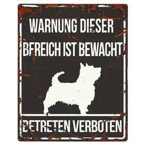 Πινακίδα σήμανσης D&D Home Square terrier image-0