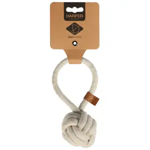 Pelota para perro de algodón trenzado con hebilla D&D Home Harper image-2