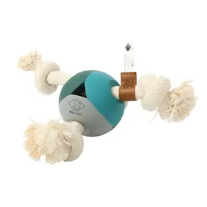 Corde pour chien avec balle D&D Home Levi Lagoon image-0
