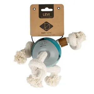 Corde pour chien avec balle D&D Home Levi Lagoon image-1