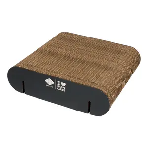 Kratzbrett für Katzen Wandablage aus Pappe D&D Home David image-2