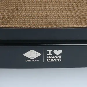 Vinkelskadad väggmonterad kattklösträd i kartong (utan metalldel) D&D Home David image-2