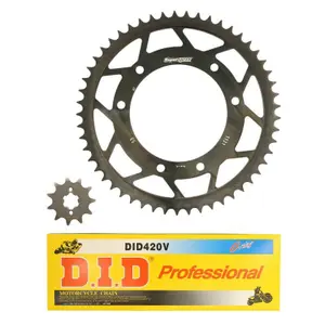 Chain kit D.I.D Derbi 50 Senda X-race 2006>2008, Senda X-race 2006>2008 image-0