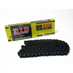 Αλυσίδα μηχανής μοτοσικλέτας D.I.D 420D(B&B) X 140 Mail. Rj image-0