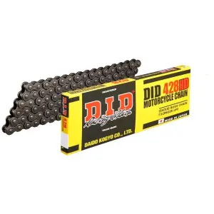 Chaîne à rouleaux moto D.I.D 428Hd(B&B) X 114 Mail. Rj image-0