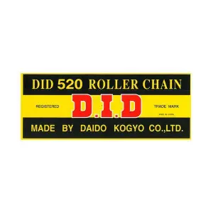Motorcycle roller chain D.I.D 520(B&B) X 36 Mail. Rj image-0