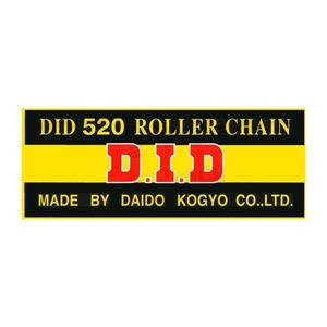 Corrente de moto 124 elos RJ D.I.D 520(B&B)