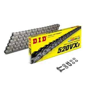 Αλυσίδα μηχανής μοτοσικλέτας D.I.D 520Vx3(B&B) X 116 Mail. Fj image-0