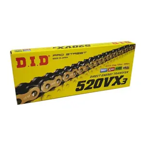 Αλυσίδα μηχανής μοτοσικλέτας D.I.D 520Vx3(B&B) X 128 Mail. Zj image-0