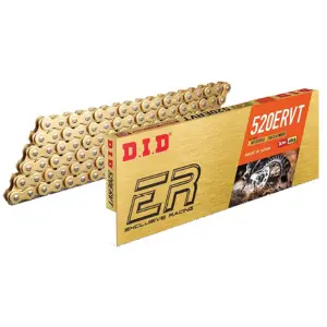 Αλυσίδα μηχανής μοτοσικλέτας D.I.D 520Ervt(G&G) X 116 Mail. Fj image-0