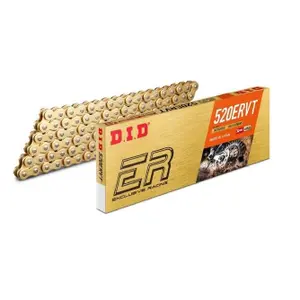 Motorcycle roller chain D.I.D 520Ervt(G&G) X 118 Mail. Fj image-0