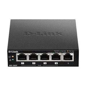 Switch 5 ports D-Link 10/100/1000Mbps DGS-1005P (4 POE) image-1