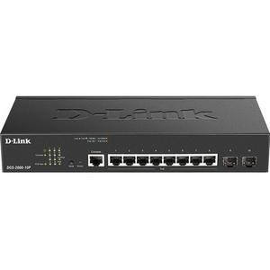 Commutateur géré 8 ports D-Link Gigabit POE 2 X SFP