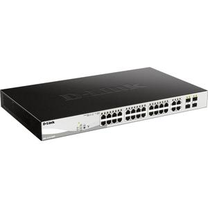 Commutateur géré intelligne 28 ports D-Link Layer2 POE+ Gigabit image-1