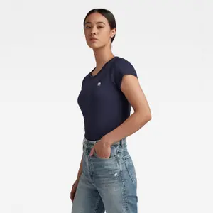 Kurzarm-T-Shirt für Frauen G-Star Eyben slim r t image-4