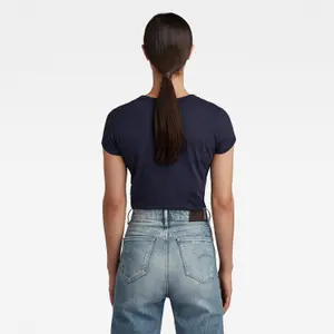 Kurzarm-T-Shirt für Frauen G-Star Eyben slim r t image-3