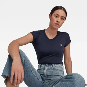 Kurzarm-T-Shirt für Frauen G-Star Eyben slim r t image-5