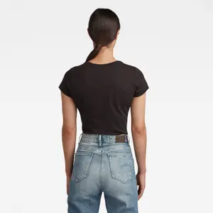 Kurzarm-T-Shirt für Frauen G-Star Eyben slim v t image-2