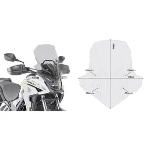 Μπουλόνι μηχανής Givi Honda Cb 500 X (2019 À 2021) image-1