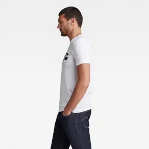 Kurzarm-T-Shirt G-Star Graphic 4 slim image-4