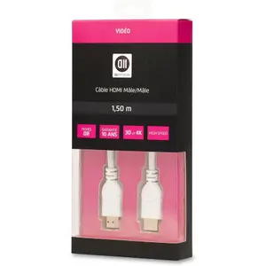 Câble HDMI M/M D2 Diffusion