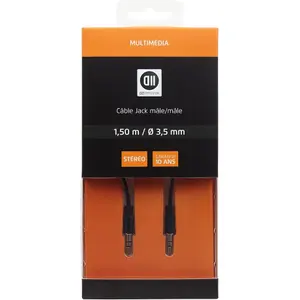 Câble Jack M/M D2 Diffusion 3"1/2