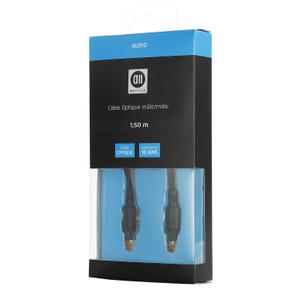 Câble audio optique D2 Diffusion Toslink