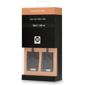 Câble VGA M/M D2 Diffusion 1,80 m