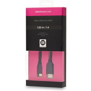 Câble HDMI vers mini HDM M/M D2 Diffusion