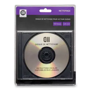 Cleaner for cd and dvd players D2 Diffusion