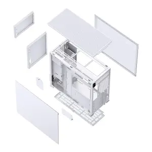 PC-Gehäuse mit Glasseite Jonsbo ATX D41 Mesh image-4
