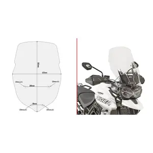 Bulle Motorrad Givi Triumph Tiger 800 Xc /800 Xr (18 À 19) image-0
