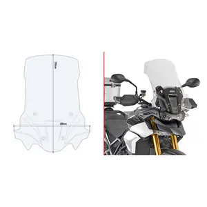Διαυγής φούσκα Givi T.tiger 900 rallye 2020 image-0