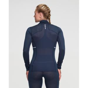 Camiseta mulher de meia zip Daehlie Sportswear Performance image-1