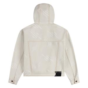 Kapuzenjacke mit Reißverschluss Daily Paper Monogram Canvas image-1