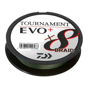 Flätad Daiwa TN8BEvo #0,6 10,7 lb image-0