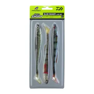 Señuelo Daiwa PX Real Slim Shad Live (x3) image-2