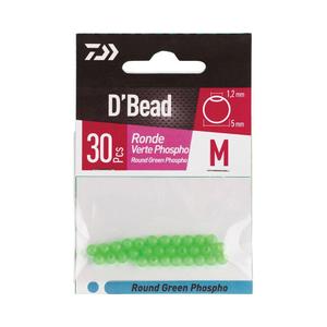 pe361491-perlas-de-fosfo-redondas-daiwa-x30-verde-vert-m