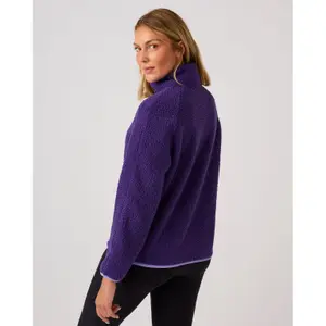 Polaire zippée en maille moutonnée femme Damart image-2