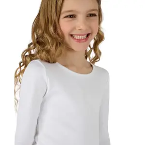 Classic thermal knitted long-sleeve T-shirt for girls Damart image-2