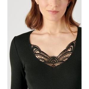 T-shirt de manga comprida feminina Damart Thermolactyl image-3